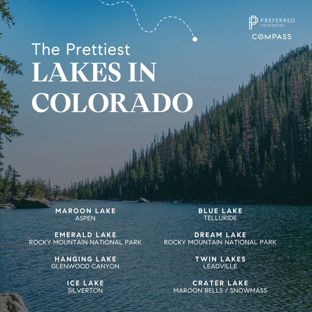RealtorRoseanne's tweet image. 🏞️ A trip up to a high-country lake sounds wonderful right now. Here are a few favorites.       
.
  #coloradosummer #coloradolakes #roseanneruiz #compassdenver #relocatingtodenver #movingtodenver #compassagents #denver