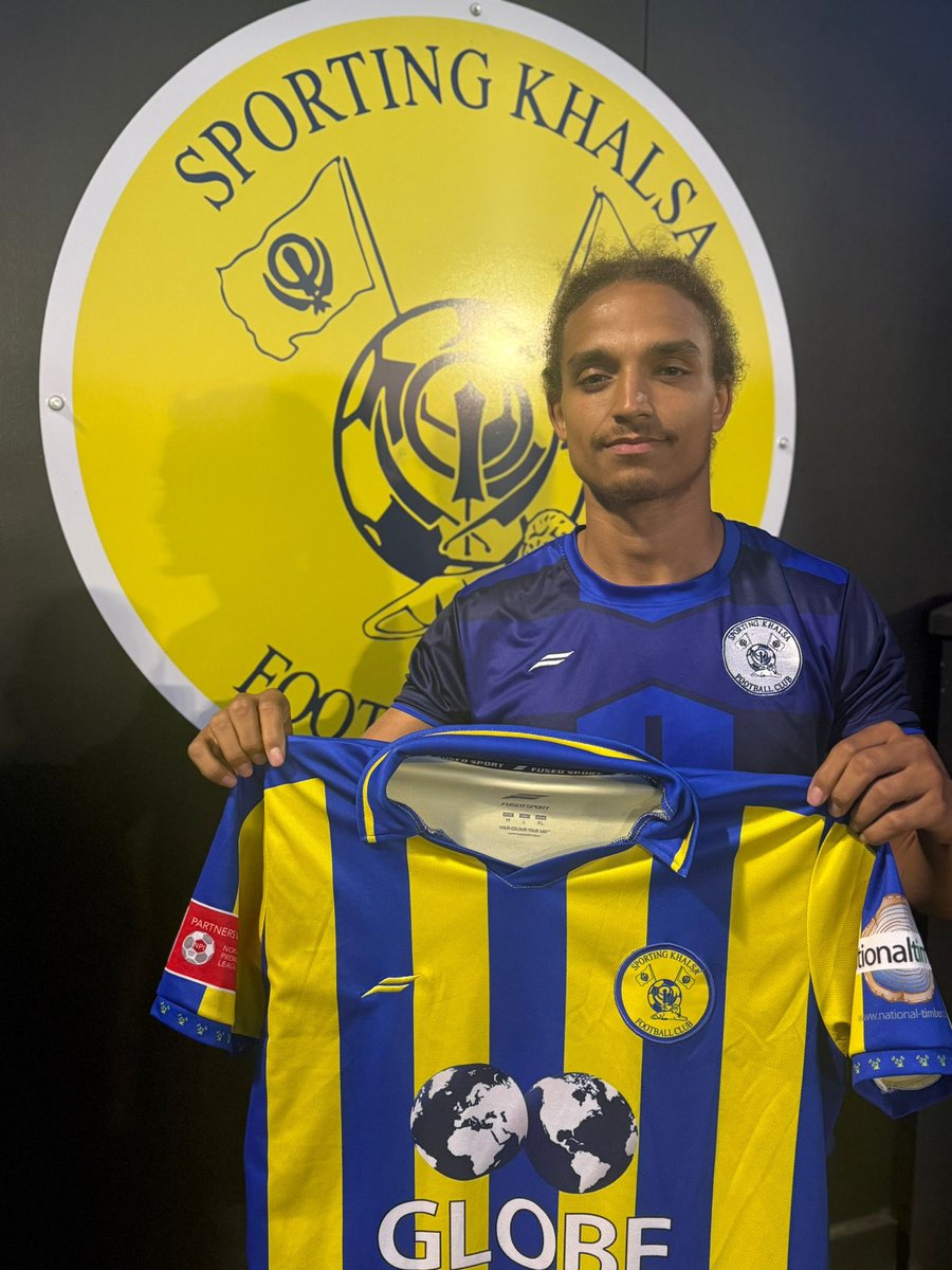 Sporting Khalsa (@sportingkhalsa) on Twitter photo New Signing ✍️ |
The club are delighted to welcome new signing Justice Campbell (<a href="/JusticeCampbe11/">Justice Campbell</a>) to the club who has featured in the last two fixtures.
Welcome Justice to Khalsa!
🟡🔵 New Signing ✍️ |
The club are delighted to welcome new signing Justice Campbell (<a href="/JusticeCampbe11/">Justice Campbell</a>) to the club who has featured in the last two fixtures.
Welcome Justice to Khalsa!
🟡🔵