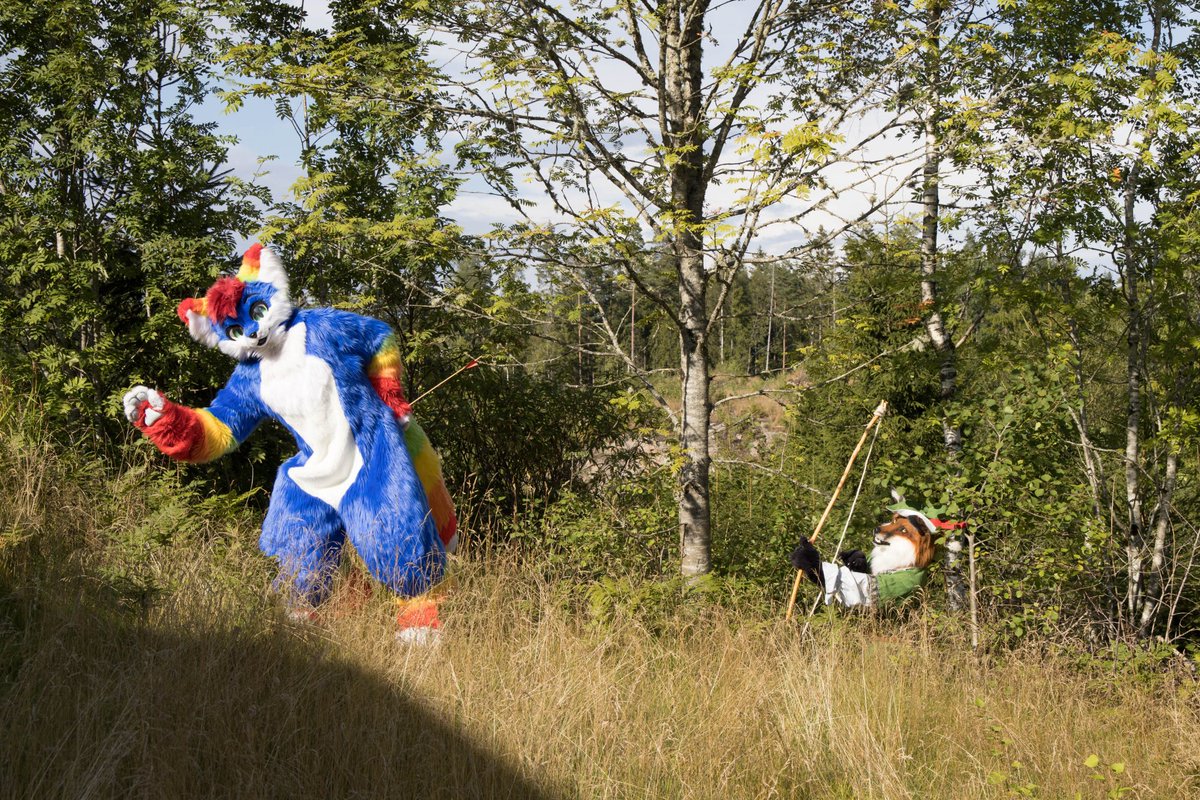 Tinka the Rainbow Fox tweet media