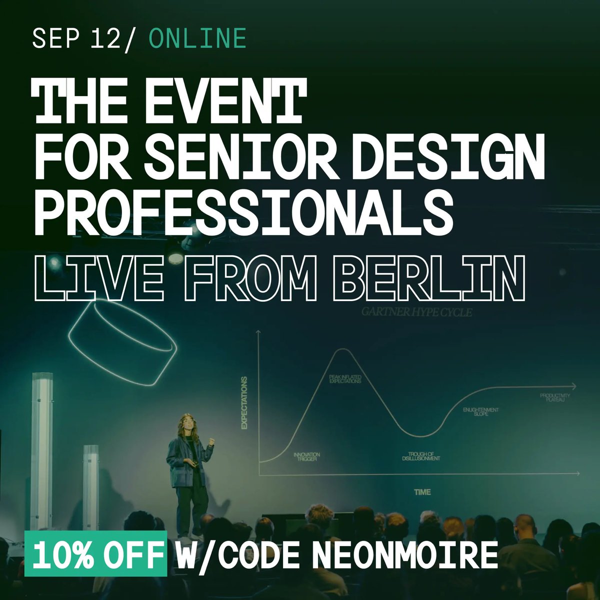 Join us 12 September 2025 for the online edition of Hatch Conference.
Hatch is the event for senior design professionals. Taking place live from Berlin.

Get 10% off w/code NEONMOIRE