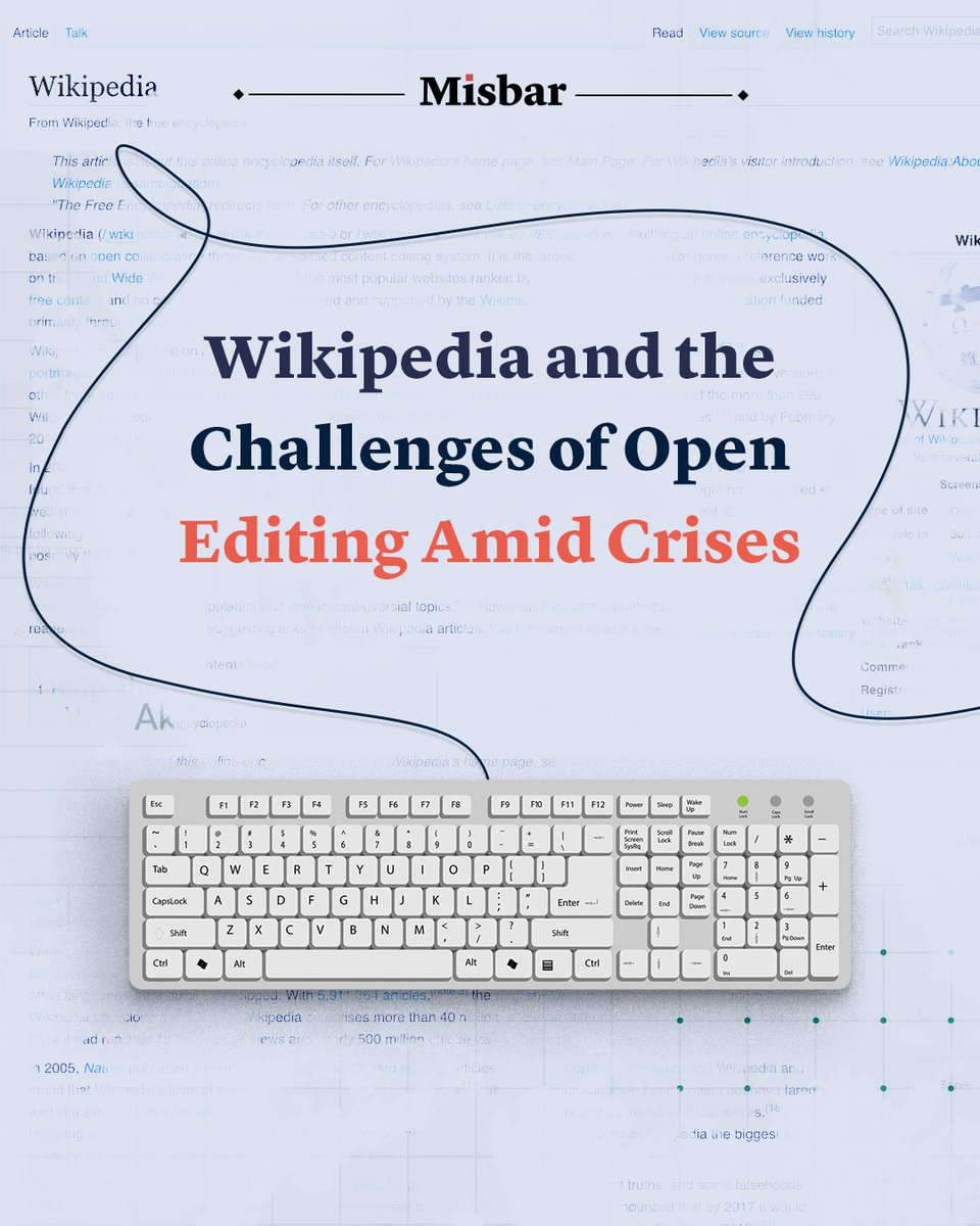 🟥 A recent study conducted an analysis of edit history on Wikipedia revealed the existence of small and dense groups of sockpuppet accounts controlled by a single user running edits on the encyclopedia’s content.

🔗 Find out more: msbr.co/kijq4