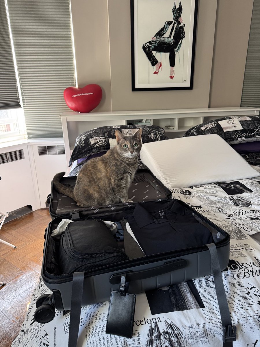 It looks like I might have a companion for my trip to Cincinnati today to broadcast NYCFC vs FC Cincy tomorrow. 

Al parecer tendré compañía para el viaje de hoy a Cincinnati para narrar CINvNYC mañana.