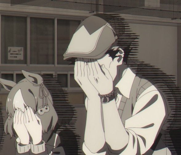 4DqgvHMhEjG11ng's tweet image. ＃ウマ娘
#シングレごっこ
実写版やんw