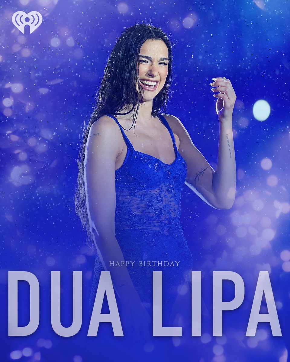 Thirty, flirty and absolutely thriving. Happy birthday <a href="/DUALIPA/">DUA LIPA</a>!! 💙🪩🎉

🎧: ihr.fm/DuaX
