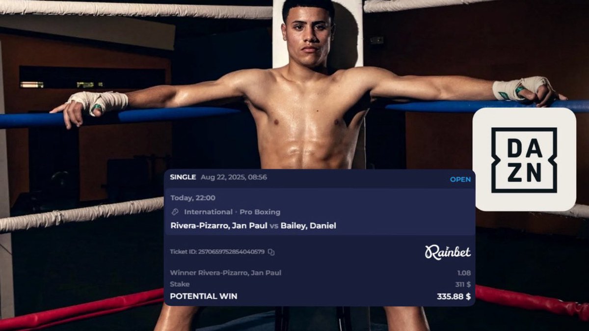 Let me put yall on to some free money. Jan Paul and I did some sparring rounds a couple years ago, and the kids a damn phenom. 12-0 ain’t a damn joke. Jan Paul. Finish.