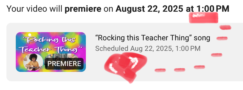 TheSingingNurse's tweet image. Hope to see you @ my 
apPreciaTion “Teacher Song” We love great #teachers #schooladministrators #schoolprincipals  Go here 1p ToDay or after➡️ youtu.be/SbzENUF5ojc