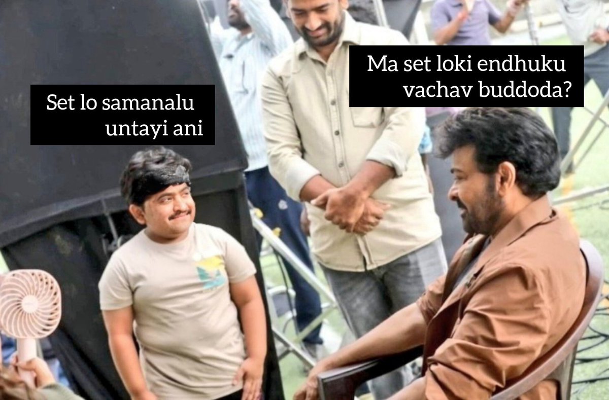 Ganikonidela's tweet photo. @SatyaMLA9999 @KChiruTweets @tarak9999 https://t.co/K1jI1A2jWH