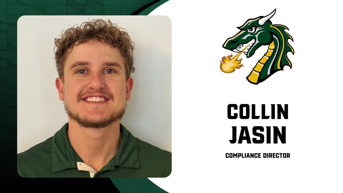 gotiffindragons's tweet photo. Welcome back to Tiffin, Collin! TU alum Collin Jasin has been named Director of Compliance.

https://t.co/xiKZfAIq5O

#GoGons https://t.co/PgLA2bAh5k
