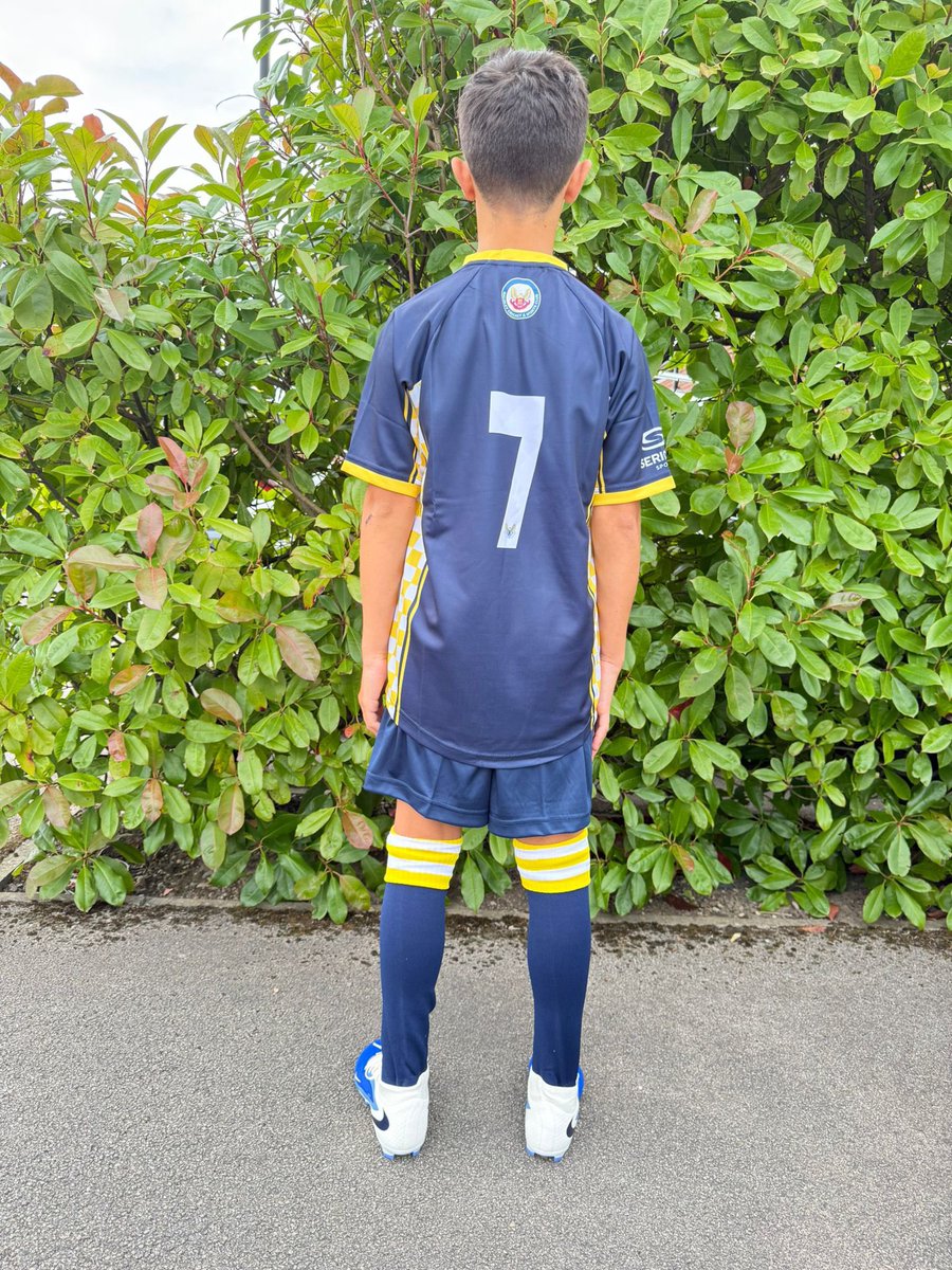 New kit day for all our teams, all ready for the start of the new season 💛💙⚽️