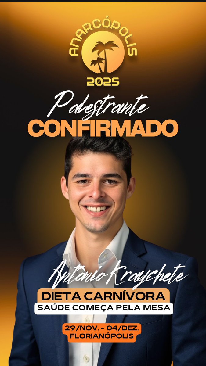 anarcopolis_'s tweet photo. Palestrantes confirmados na Anarcópolis 2025.
Garanta seu ingresso em: 
https://t.co/XntkfJpnZb (pagamentos pix e btc)
Saiba mais e pagamentos em cartão no link: https://t.co/pJKQQ90l5h
Use cupom: “anarcopolis” para 10% de desconto! https://t.co/biteLMa5Kn