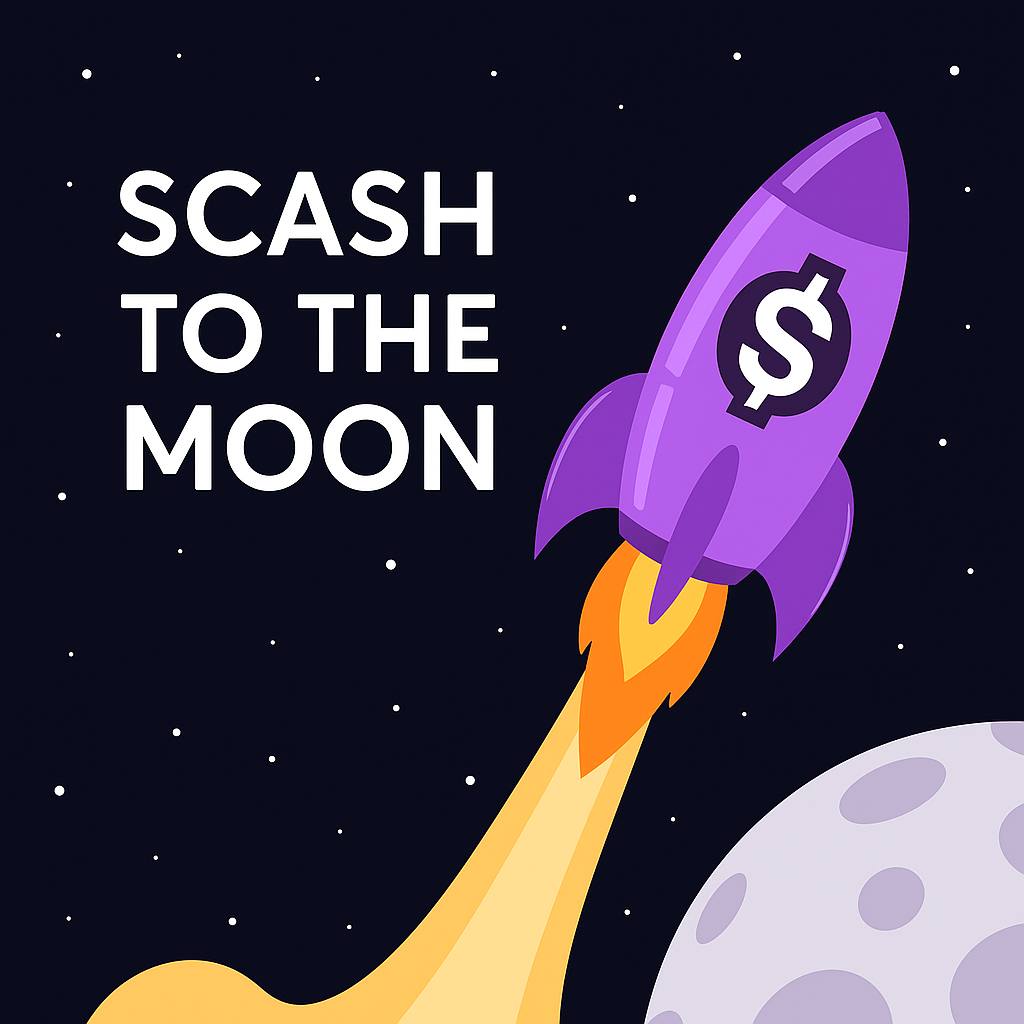 SohoBoc's tweet photo. 🚀 "SCASH 直冲月球！💸 见证我们的火箭飞向新的金融高度！🌕 #SCASH #直冲月球  #SCASH 即将上所Bitcom 敬请期待！ https://t.co/UbdKtOYDcc
