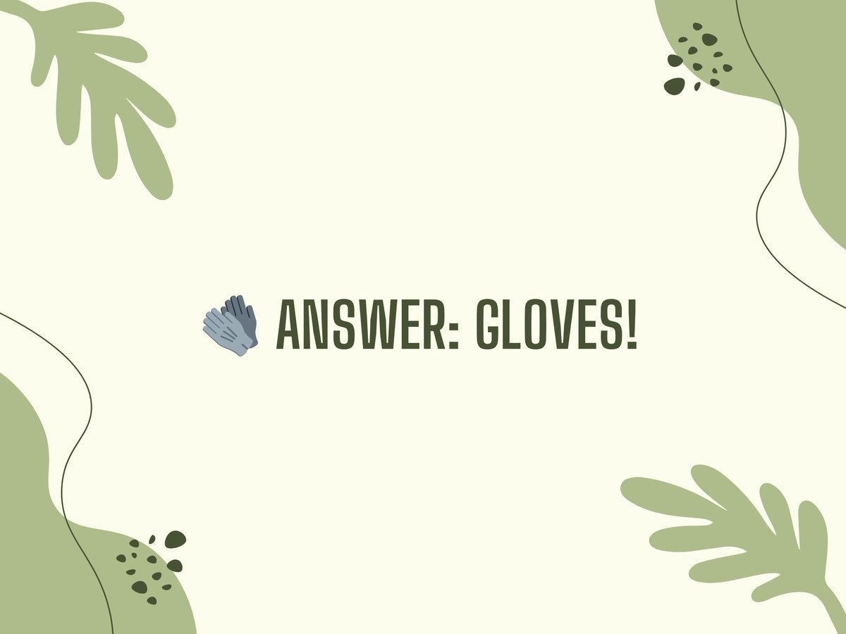TwistyBrain's tweet image. 🧤 Answer: Gloves!

#RiddleSolved #Answer #BrainTwist #TwistyBrain #LogicPuzzle #MindGames