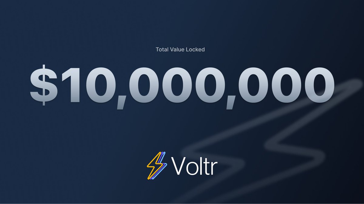 Our vaults have crossed $10M TVL 🚀

Powering best in class yield strategies with our partners <a href="/vectis_finance/">Vectis Finance</a> <a href="/elementaldefi/">Elemental ⬡</a> 

More to come!