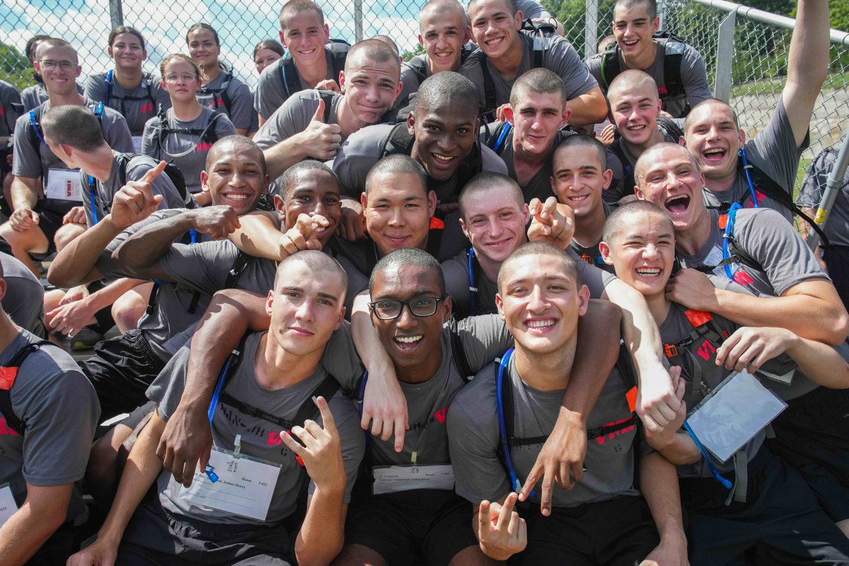 VMI1839's tweet photo. Top Shot from Matriculation Week?
1- House Mountain View
2- Rat Soccer Game
3- Obstacle Course
4- Haircut
Leave your vote in the comments!
#VMI #MatriculationWeek #2026plus3 https://t.co/g1dmgDP0WO