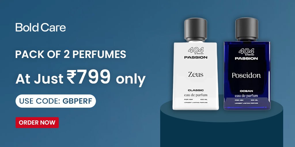 GrabOnIn's tweet image. 🌸 BoldCare Perfume Pack of 2 @ just ₹799! ✨
Use Code: GBPERF &amp;amp; smell amazing 💖

👉 Order now: grabon.in/coupon-codes/2…

#BoldCare #PerfumeSale #FragranceGoals #GrabTheDeal #SmartShopping #BudgetBuys #OfferAlert #StyleOnABudget