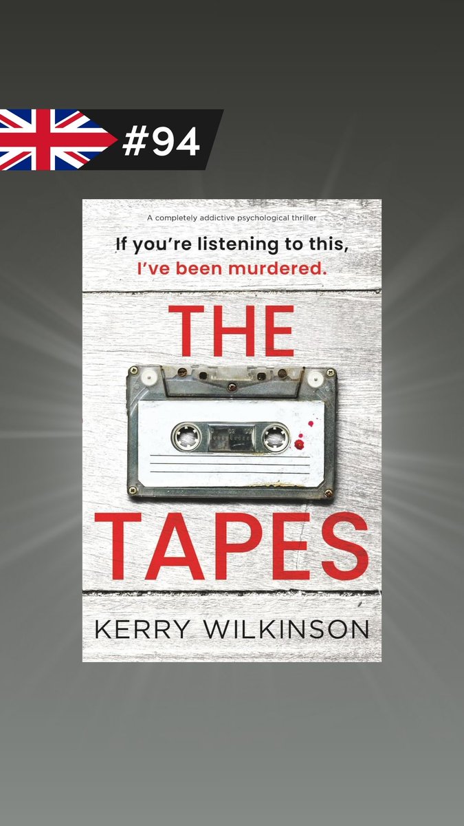 bookouture's tweet photo. We're absolutely buzzing to see #TheTapes in the Amazon UK bestseller charts this afternoon! 

Congratulations, Kerry! 

Add it to your #BankHoliday TBR here: https://t.co/5RiWvzvQei https://t.co/mv0Z6fi2WS