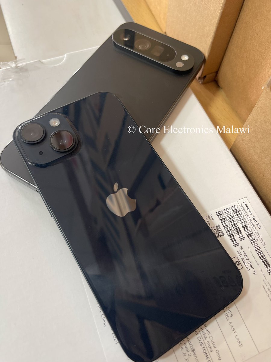 CoreMalawi's tweet image. Powered by the A15 Bionic chip , Apple iPhone 14 | 6GB RAM | 128GB storage | 97% BH | 6.1” Super Retina XDR OLED, HDR10, Dolby Vision Display | 3279mAh Battery | Dual Camera 12MP | Face ID | Going at K1, 785,000.00 | Contact: ￼0995 47 01 74
#coreelectronicsmalawi #iphone4