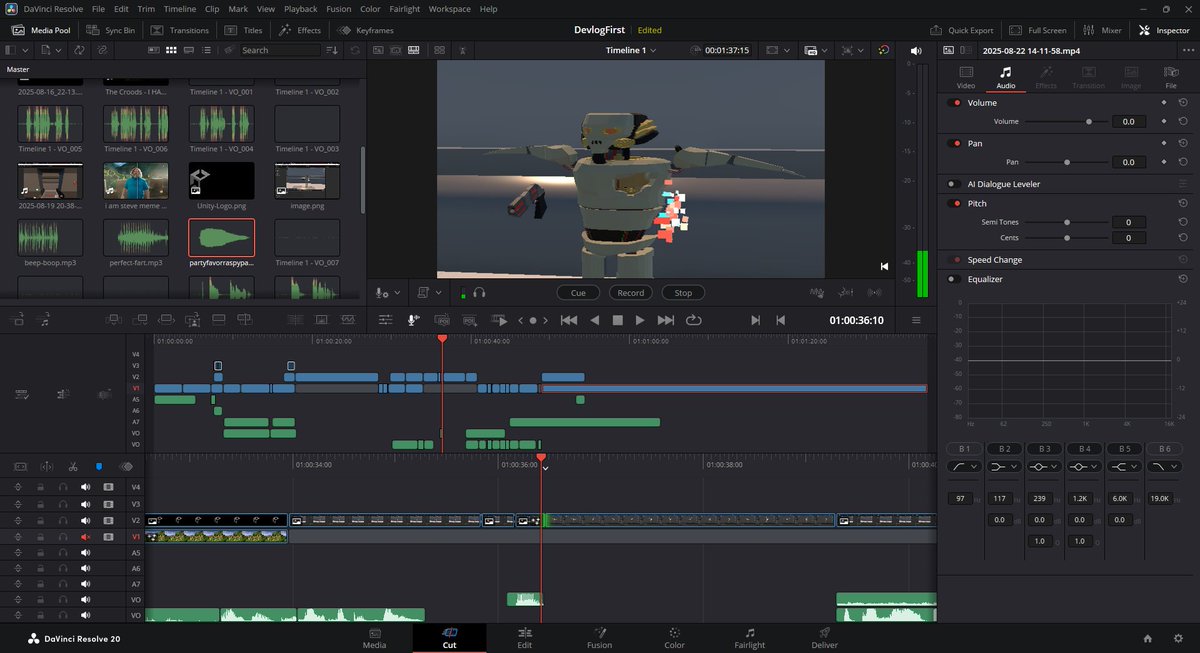 _ThatOneGamedev's tweet photo. I sooo fckn hate editing.
Video out soon. 😝
#Update https://t.co/kc3qskJZt0