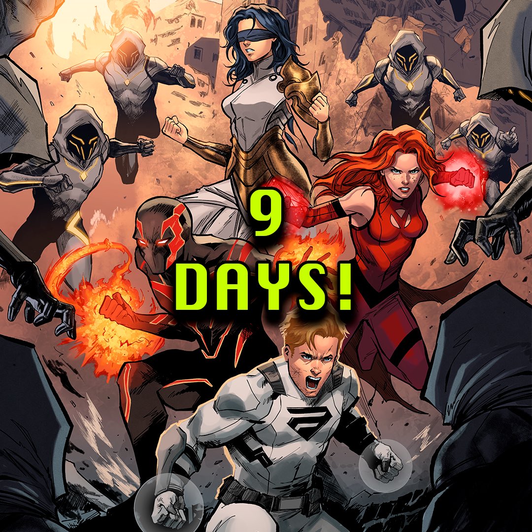 9 DAYS LEFT to back Phenomenova Issue 3: Chain Reaction