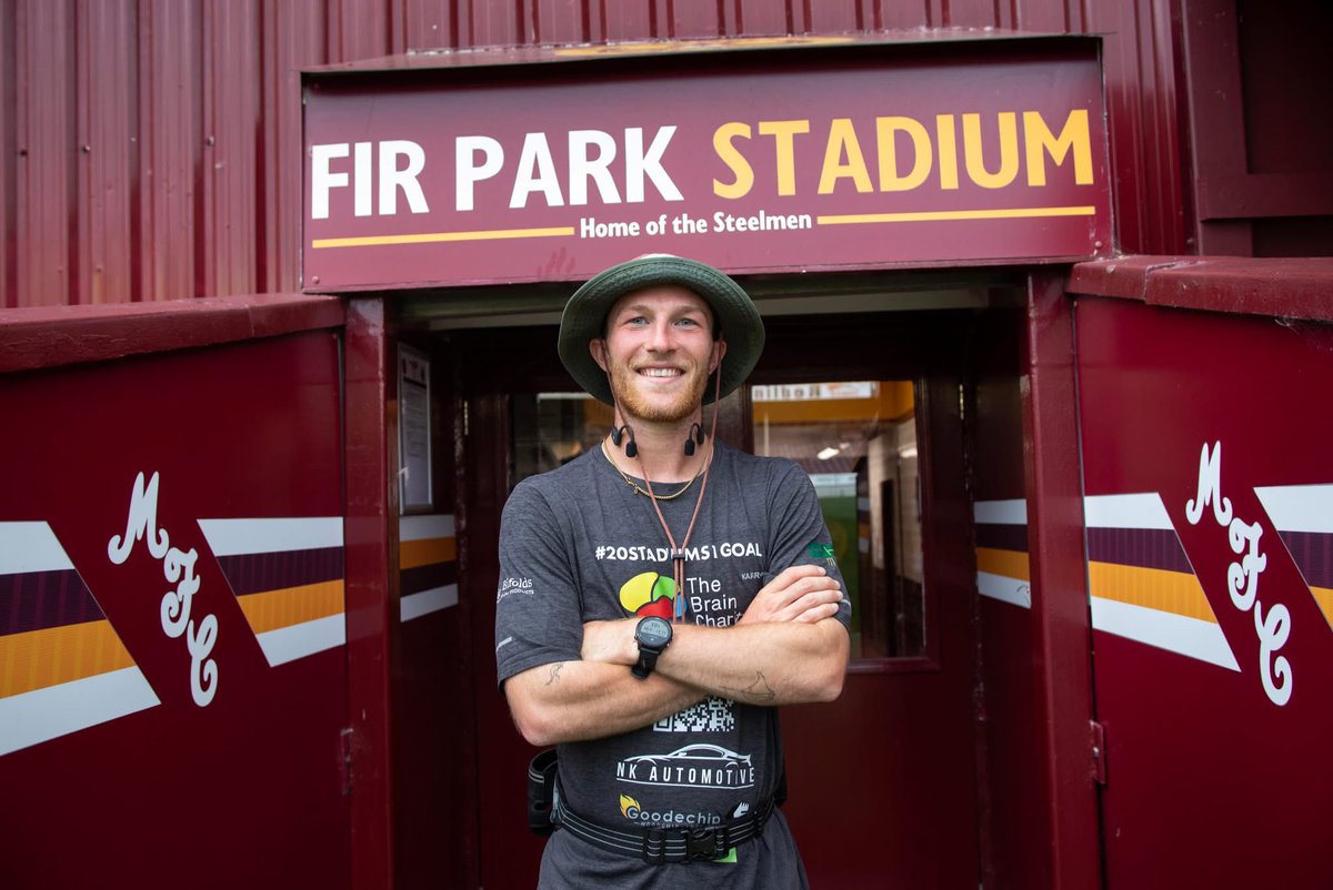 Congrats to Archie Whitfield for smashing his first challenge—835 miles to all English Premier League stadiums! Now he's taking it further, running to every Scottish Premiership ground for <a href="/TheBrainCharity/">The Brain Charity</a>. Good luck, Archie! 👏🏟️ Read more: archiewswhitfield.org.uk