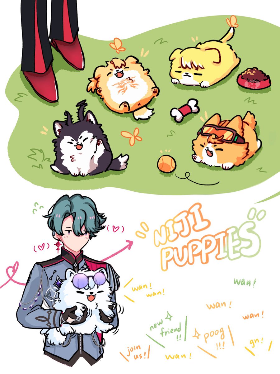 puppies🐶🐶🐶🐶🐶