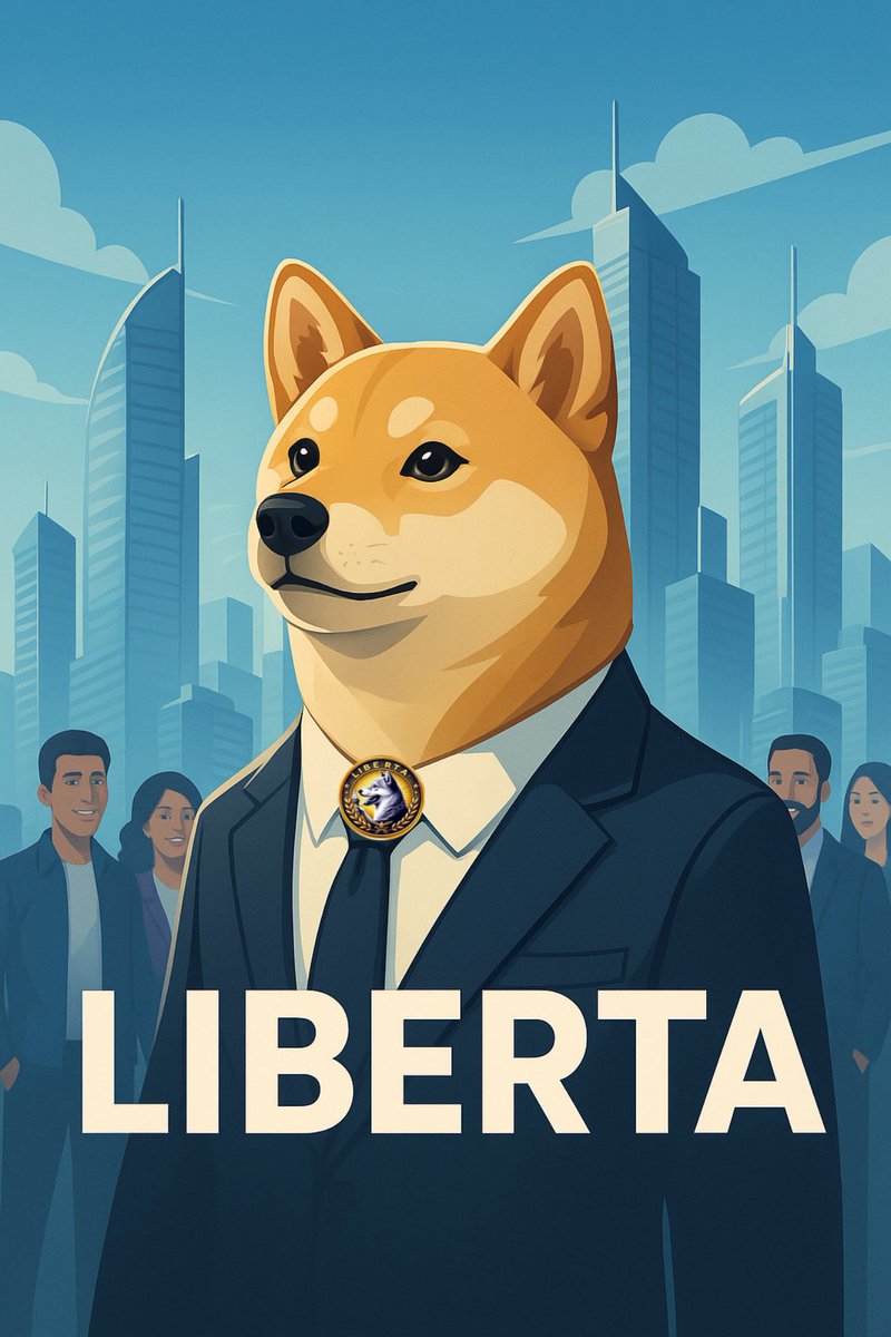 🚀✨ Meet Liberta Dog – the symbol of freedom and growth in the crypto world 🐕

👥 Backed by people.
🏙️ Built for the future.
💎 Designed for success.

Libertarian Dog on Solana💫🔥

#LibertaDog #CryptoFreedom #Solana