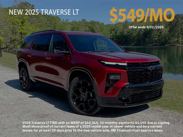 KerryChevrolet's tweet photo. Drive into the future with the 2025 Chevrolet Traverse LT—lease yours for just $549/mo! Visit us in-store or explore your options online at https://t.co/hLhD85Y58y. https://t.co/uEMQ47wFXA