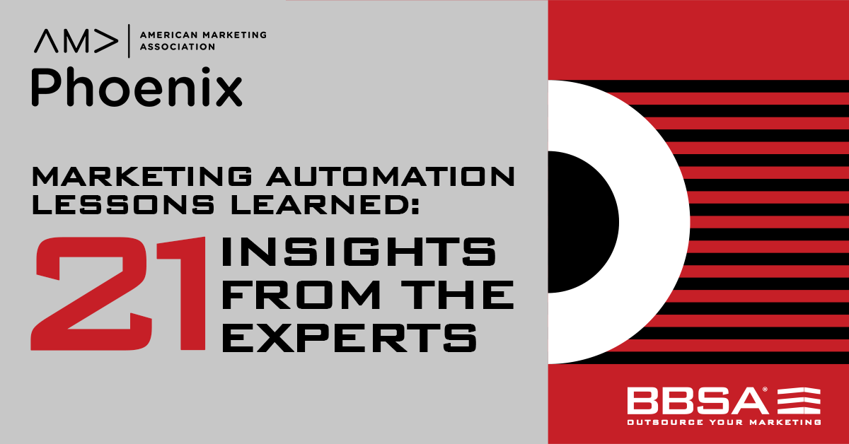 In AMA Phoenix’s latest feature, we joined 20 other experts to share lessons learned from the frontlines of marketing automation: what really drives results, and where things often go wrong.

Full article: amaphoenix.org/2025/08/21/mar…

<a href="/amaphoenix/">AMA Phoenix</a>