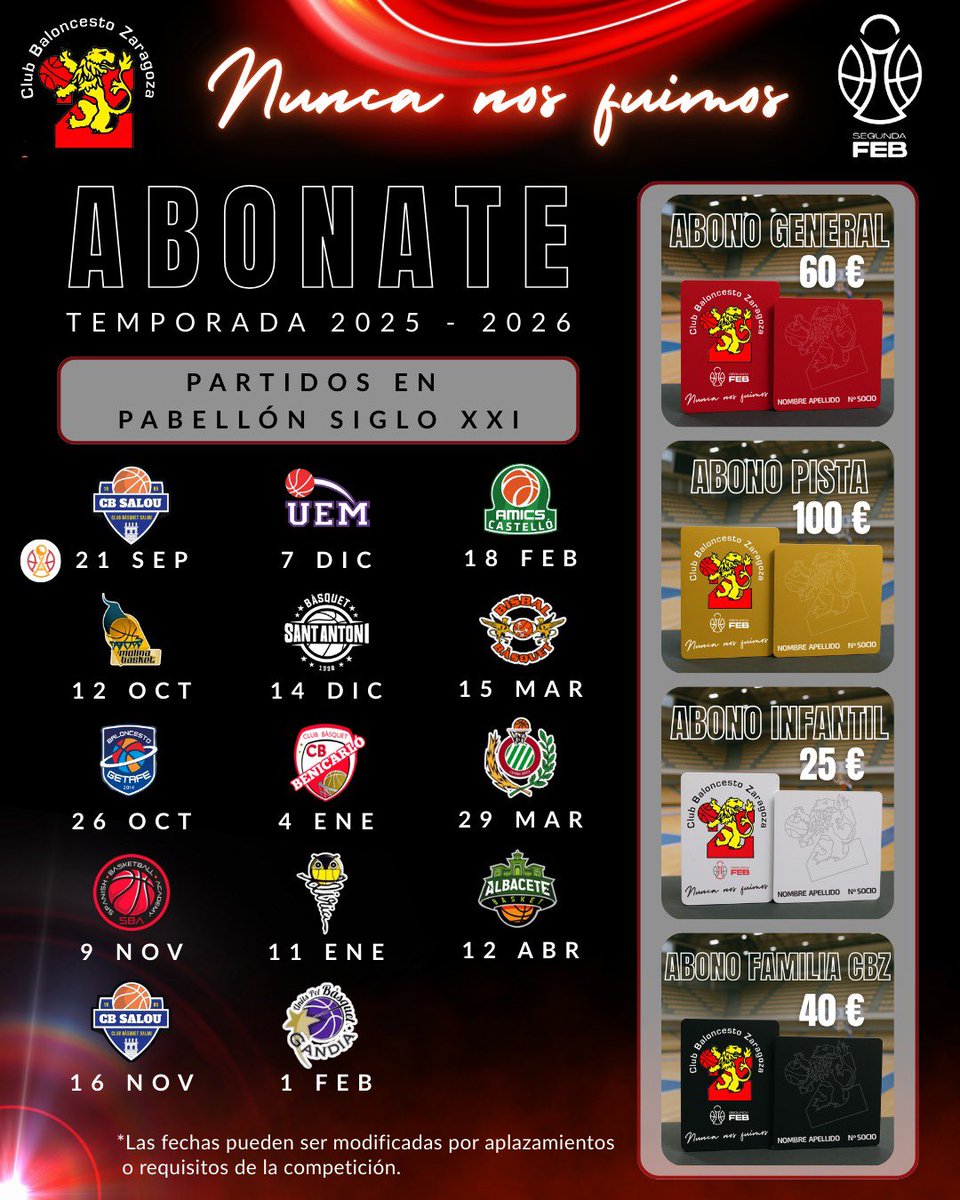 Club Baloncesto Zaragoza tweet media
