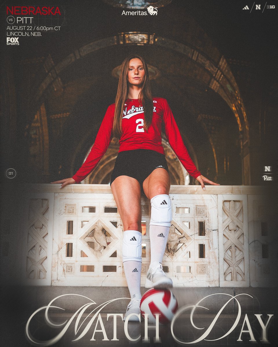 First serve in the capital city. It's match day in Lincoln!

🆚 : Pitt
🕕 : 6:00pm CT
📺 : FOX Sports
📍 : Pinnacle Bank Arena
📻 : <a href="/HuskersRadio/">Huskers Radio Network</a>