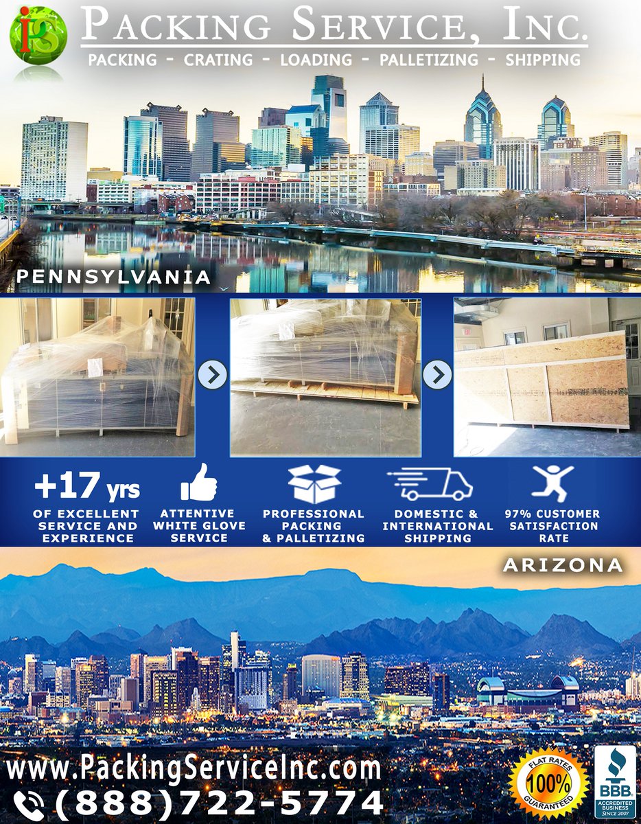 PackingService's tweet image. #Shipping made simple! Packing Service, Inc. does all the work for you! We specialize in #IndustrialShipping and #CustomCrating your belongings in the #Safest manner possible. Learn more at packingserviceinc.com  or by emailing at Info@PackingServiceInc.com