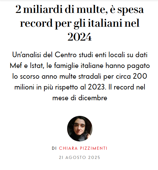 Un'altra tassa nascosta usata dalle amministrazioni per fare cassa. Non a caso il 10% di tutti gli autovelox presenti nel mondo sono istallati in Italia.