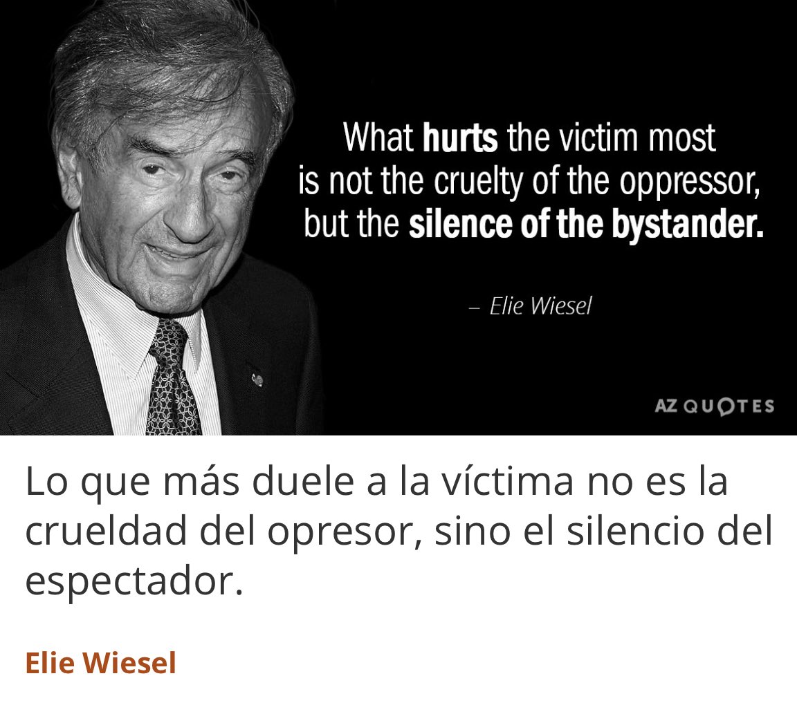 Cuando veo las fotos de los asesinos de ETA en las fiestas de País Vasco y la gente sigue como si nada, pienso en esta frase.
