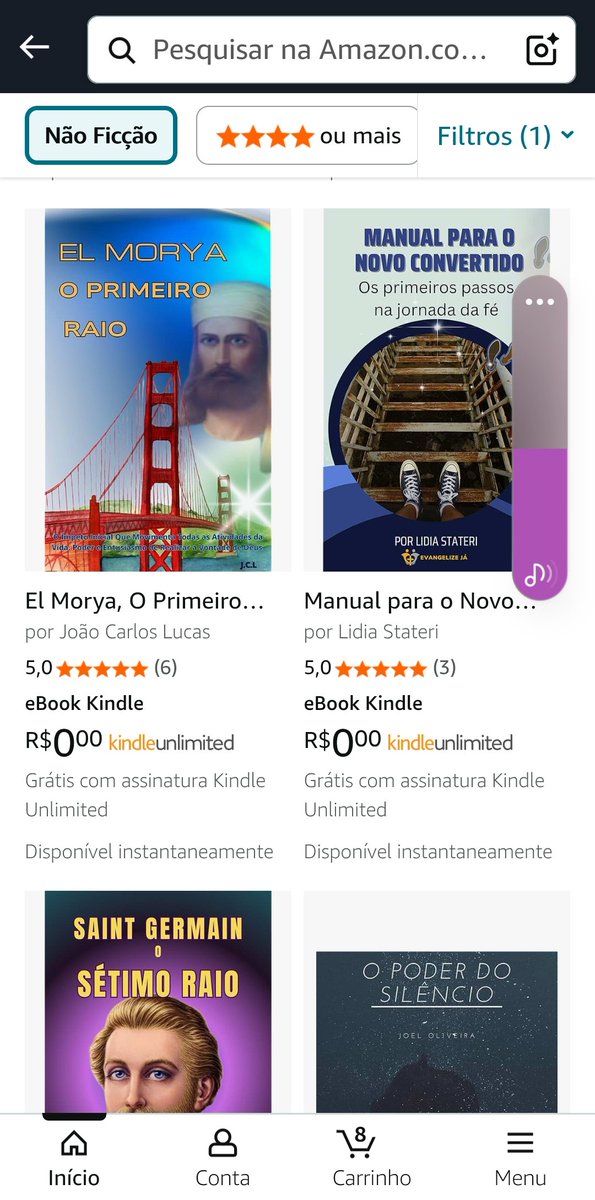 só livros de qualidade no encha seu kindle