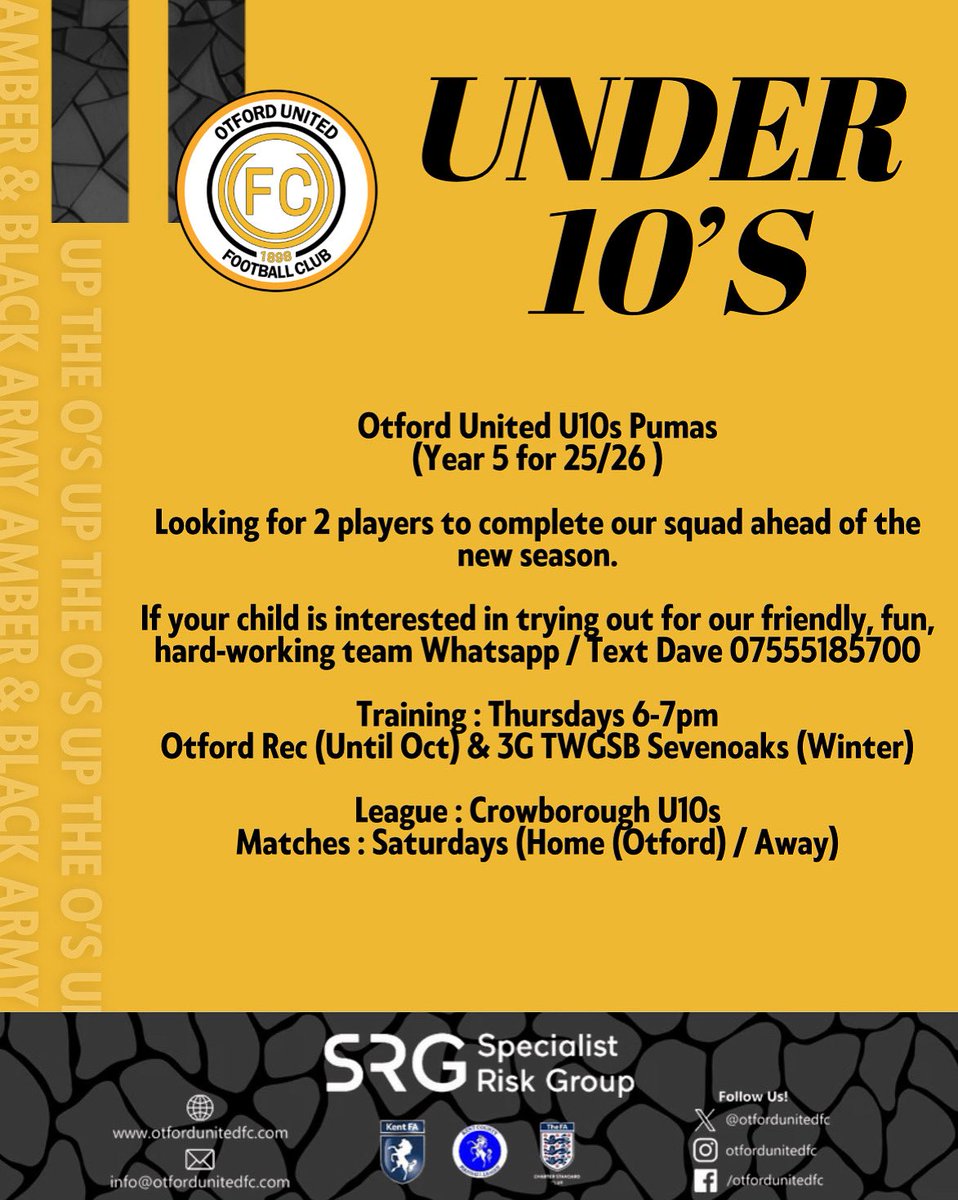 Otford United FC (@otfordunitedfc) on Twitter photo 