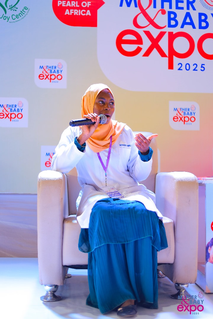 MotherNBabyExp's tweet photo. Happening Now!!

Nanteza Nadia Malker - Nutritionist, Lactation Support Personnel &amp; founder @LyfexAfrica 

There are so many measures in place to ensure that mothers can truly embrace motherhood and children can enjoy a happy childhood.  
#WeAreAtMotherAndBabyExpo https://t.co/E2VozMU1Iy