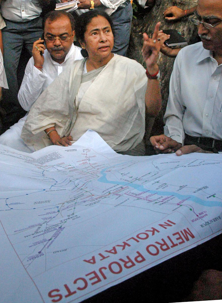 When planning was on...
<a href="/MamataOfficial/">Mamata Banerjee</a>