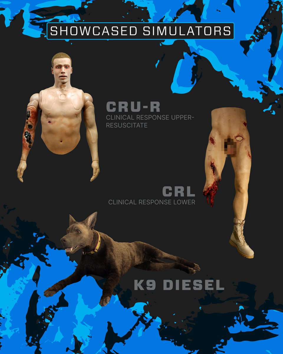 TacticalMedical's tweet image. NGAUS kicks off today! Stop by booth #734 to get hands on with our combat proven medical gear and realistic casualty simulators built to strengthen readiness and save lives on the battlefield.

#military #nationalguard #medic