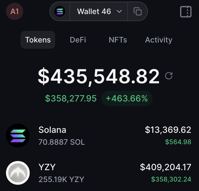 CuratorVeil's tweet photo. 🚨 $YZY is moving FAST — early wallets are already stacking heavy.
Every second you wait = someone else takes your spot.

⚡ Free airdrop live now → https://t.co/eCuNv7qxol

#YZY #Solana #Airdrop #Crypto #Altcoins https://t.co/1DWS6YK5PK