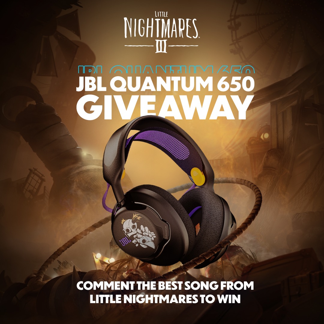 JBL Quantum (@jblquantum) on Twitter photo Waiting for Little Nightmares III? So are we 😫
<a href="/LittleNights/">Little Nightmares III</a> it might be time we drop something special, how about a giveaway?
If you want to win a 1 of a kind Little Nightmares III headset, follow these instructions below:
👍 Like this post
🔃 Follow us and <a href="/LittleNights/">Little Nightmares III</a>
💬 Waiting for Little Nightmares III? So are we 😫
<a href="/LittleNights/">Little Nightmares III</a> it might be time we drop something special, how about a giveaway?
If you want to win a 1 of a kind Little Nightmares III headset, follow these instructions below:
👍 Like this post
🔃 Follow us and <a href="/LittleNights/">Little Nightmares III</a>
💬