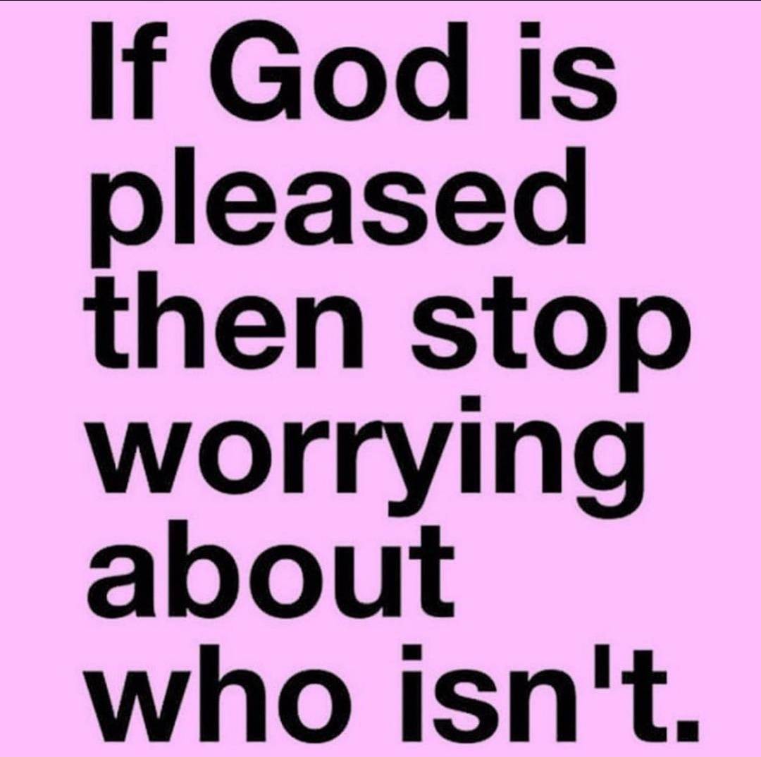I'm going to say this ONCE, other peoples opinions of you, is none of your business. #BOSSBeliever