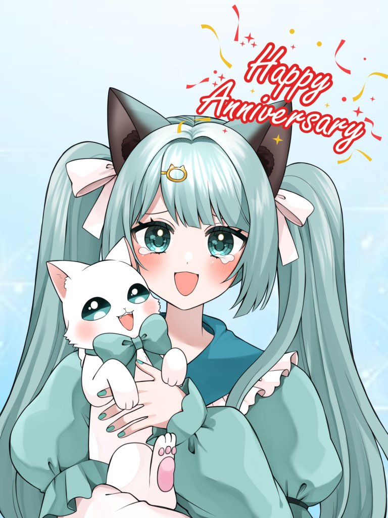 みどねこ🐱️🩵 1周年を迎えました✨ (@capri_Midoneko) / X