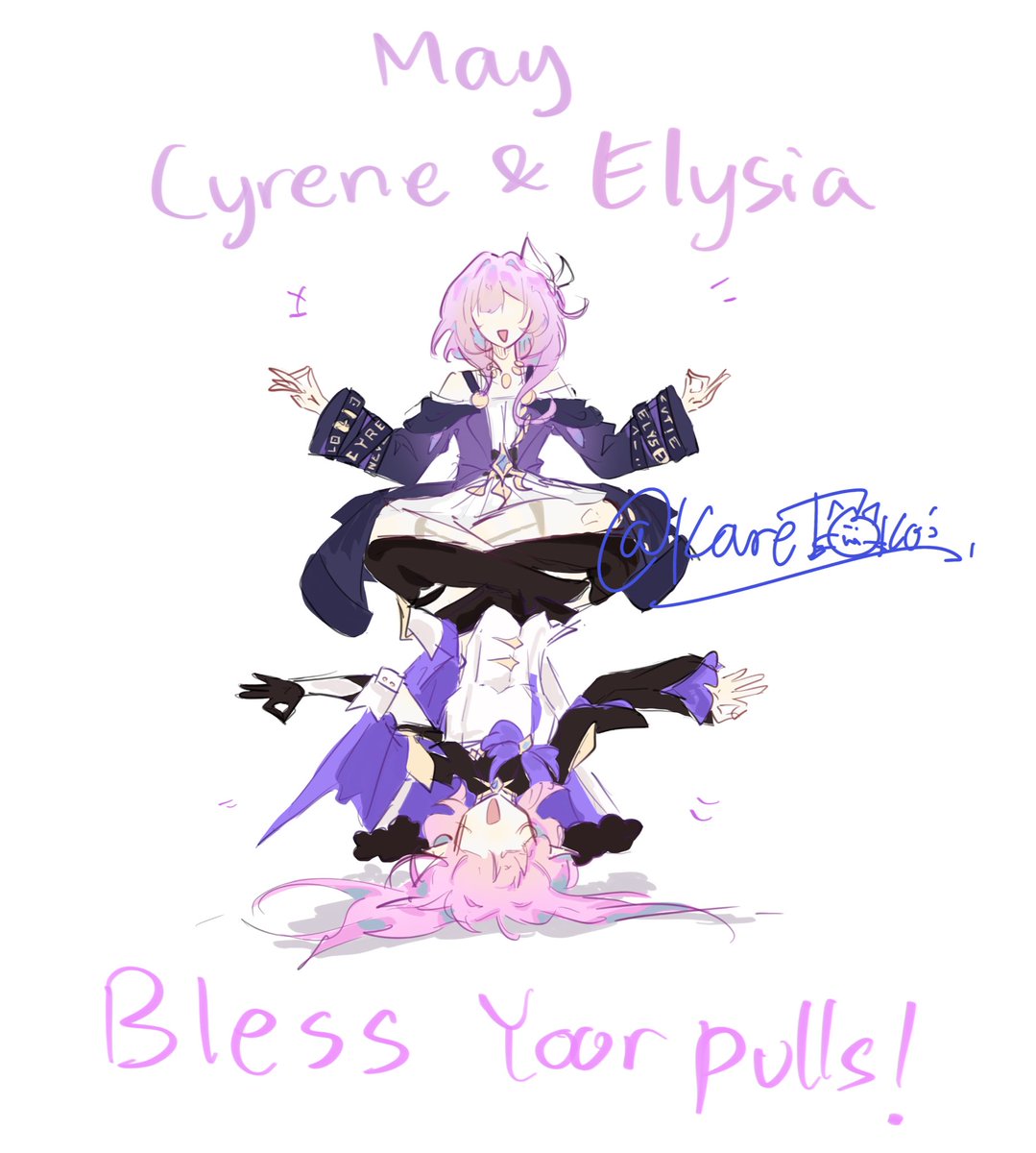 Im back #Cyrene #Elysia