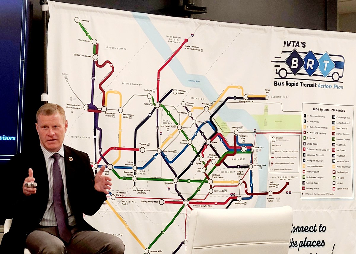 David Miller (@themilman) on Twitter photo "Governance through fear is self defeating." <a href="/JeffreyCMcKay/">Jeff McKay</a>, Fairfax County Board Chair, speaking at <a href="/NVTAuthority/">Northern Virginia's Transportation Authority</a>
on his decision to support and continually advocate for #BRT. He believes The One BRT will have the most impact of any project for *all* of Fairfax County. "Governance through fear is self defeating." <a href="/JeffreyCMcKay/">Jeff McKay</a>, Fairfax County Board Chair, speaking at <a href="/NVTAuthority/">Northern Virginia's Transportation Authority</a>
on his decision to support and continually advocate for #BRT. He believes The One BRT will have the most impact of any project for *all* of Fairfax County.