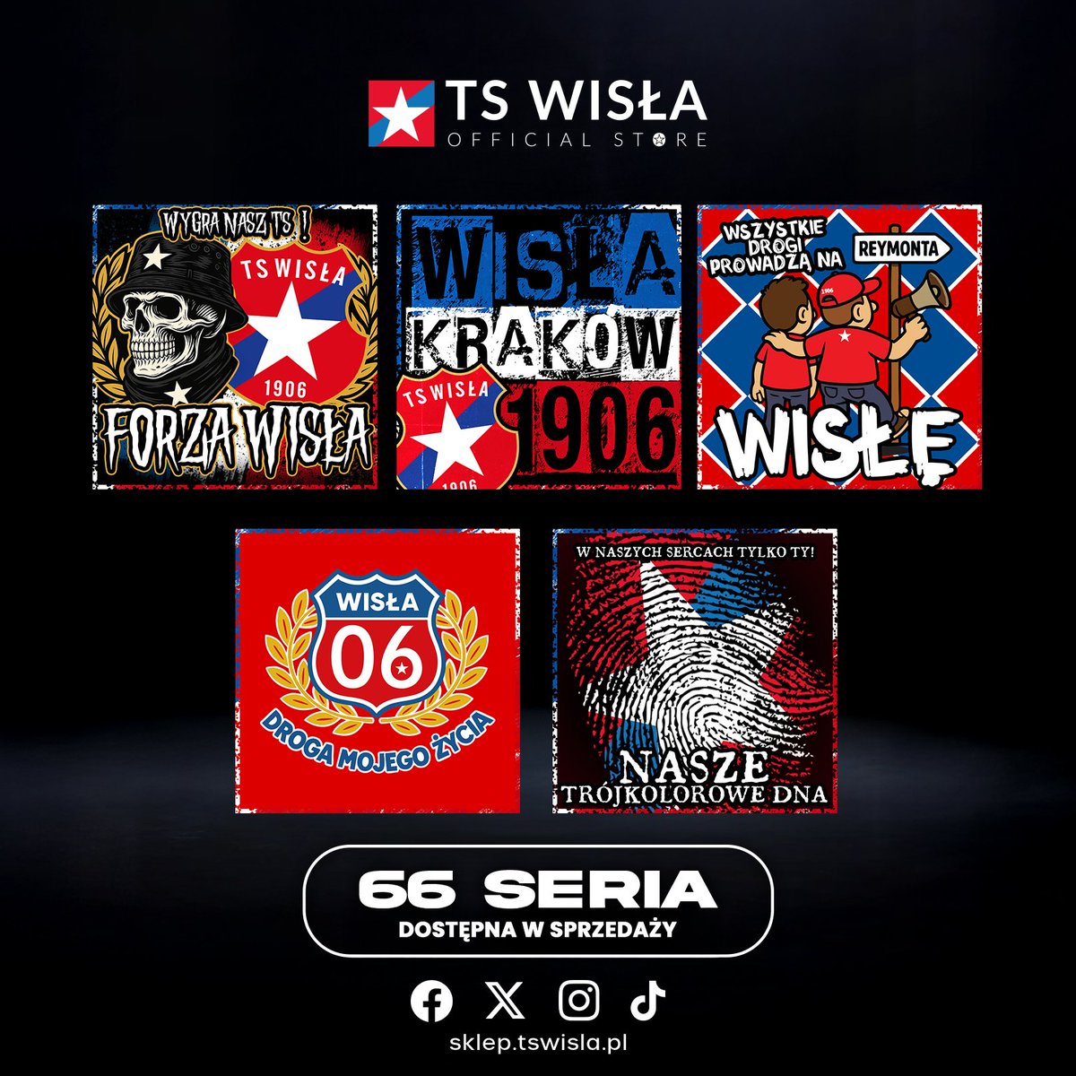 🔥 Nowa seria vlepek już w sklepie stacjonarnym! 🔵⚪🔴
Nie czekaj – wpadaj i zgarnij świeżutkie wzory na miejscu.

👉 Sprzedaż online startuje w przyszłym tygodniu!

💵 10 zł
