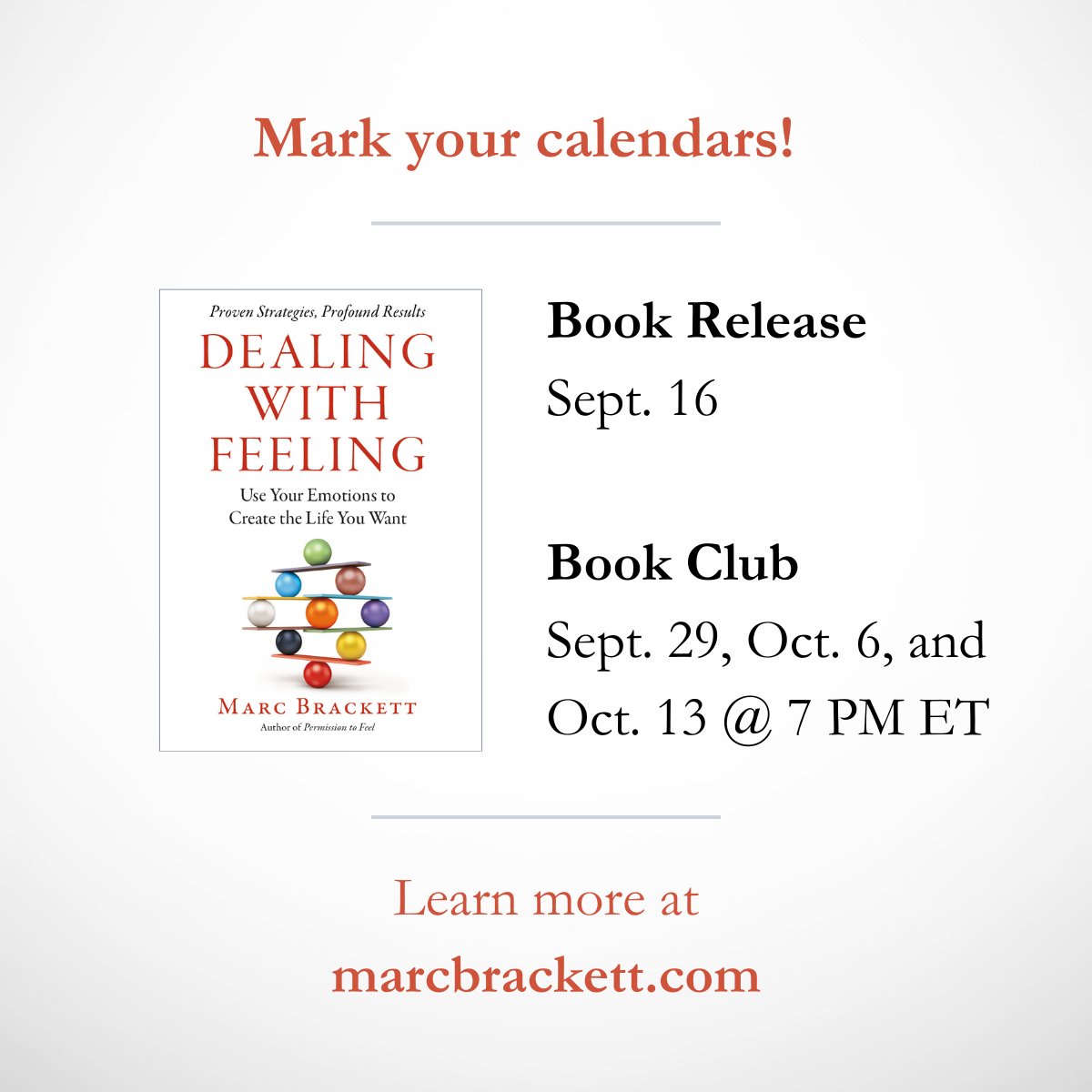 YaleEmotion's tweet photo. We can’t always control what life throws our way, but we can control how we respond. Master emotion regulation with Dealing with Feeling. Release date: Sept.16 
https://t.co/RYQQA2vCnC 

#EmotionalIntelligence #SelfHelp #BookReccommendations #DealingwithFeeling 
@marcbrackett https://t.co/SmNUu2WyTG