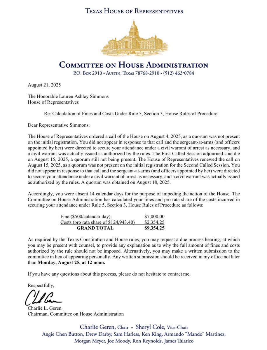 I won’t apologize for breaking quorum.

These maps are racist. They silence Black &amp; Brown voices, strip our power, and erase our future.

If defending my community costs me fines, so be it. My voice isn’t for sale, and neither is yours.

#TXLege #RacistMaps #DefendDemocracy