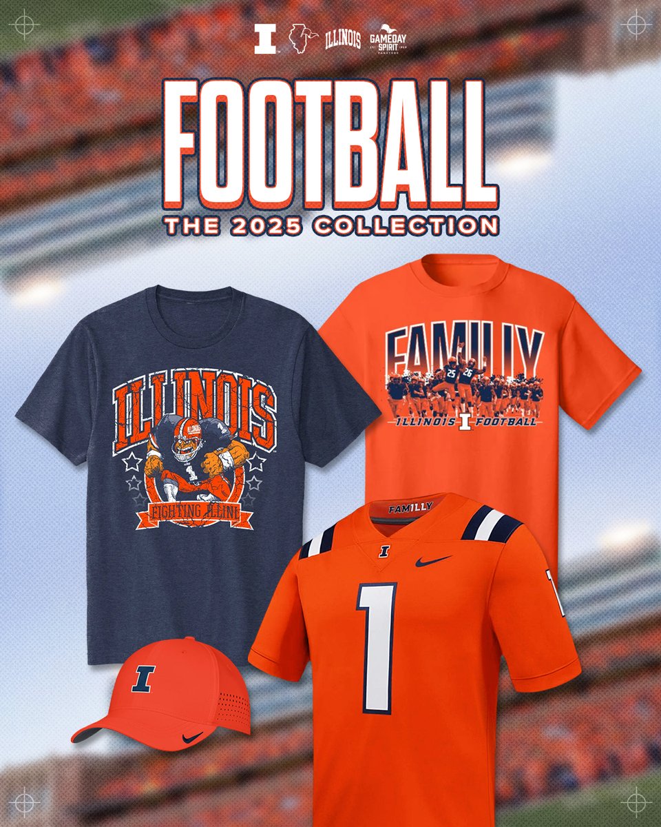 Gameday Spirit | Illinois (@gamedayspirit) on Twitter photo Gameday is 1️⃣ week away. Are you ready? 🏈 #ILL #FamILLy Gameday is 1️⃣ week away. Are you ready? 🏈 #ILL #FamILLy