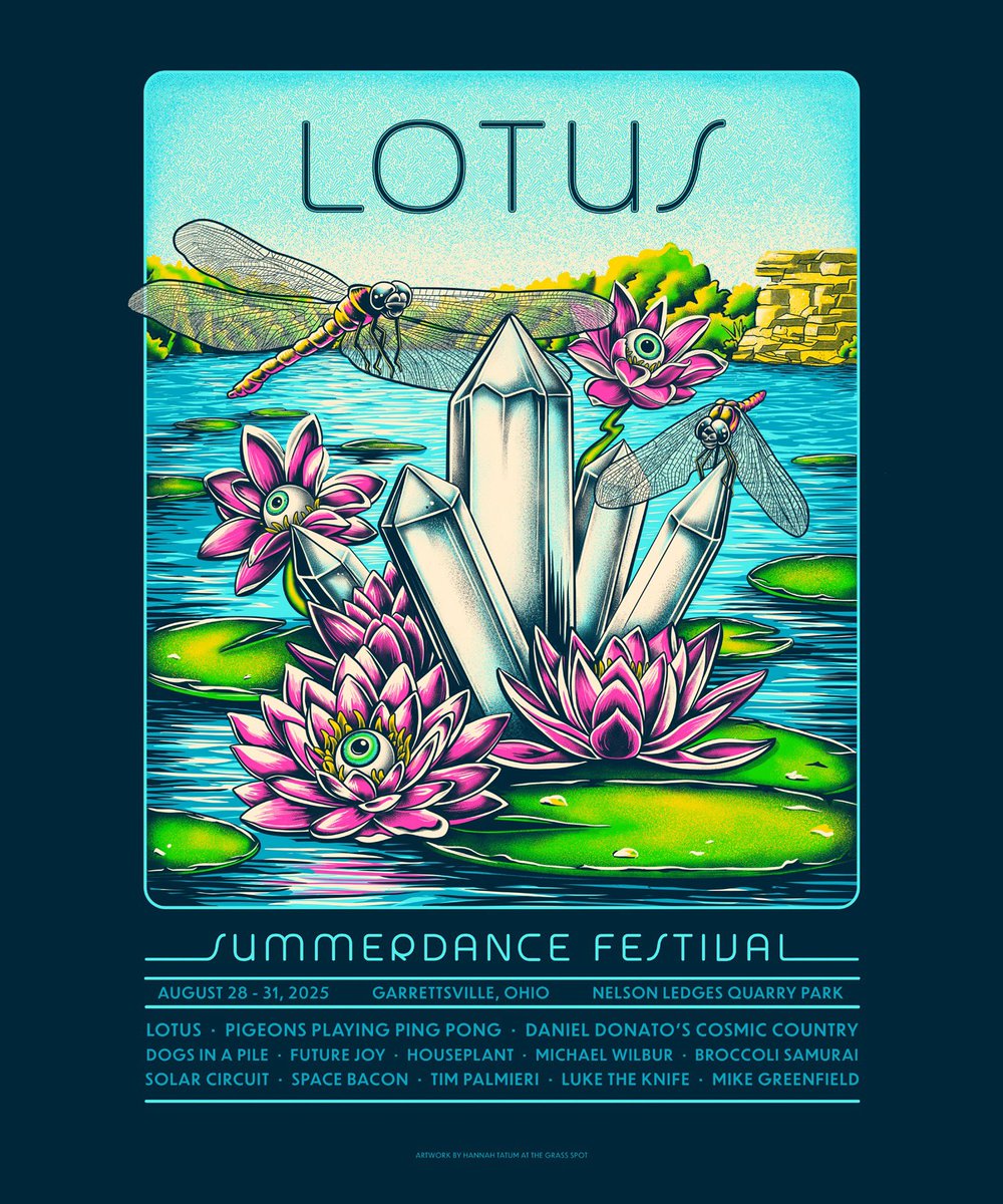 Summerdance is less than a week away and the official music schedule was just released! 3 nights and 6 sets of Lotus, including the first ever "Rodeo Rave" on Sa night.
Join us for an unforgettable wknd in Garrettsville, OH. 4-Day Passes still available: LotusVibes.com