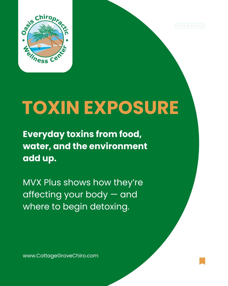 DrAlexSheppard's tweet photo. What’s really affecting your health?
MVX Plus testing helps you spot red flags before they turn into chronic issue.
📞 Call 651-797-3262
💻 Book your test at https://t.co/itugid4opY
#MVXPlusTest #WellnessTesting #ToxinExposure #NutrientDeficiencies #ChronicInflammation https://t.co/6kPglgMIS6